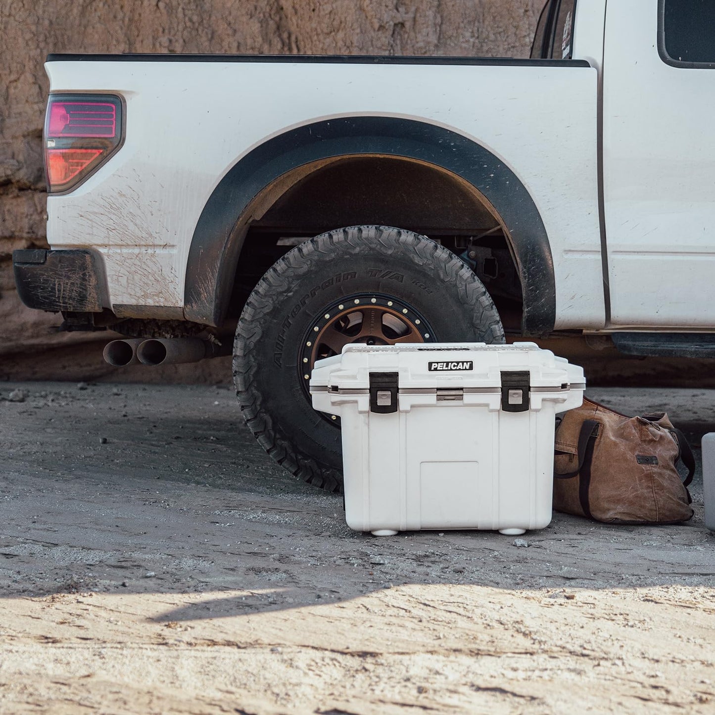 Pelican 50 Quart Elite Cooler (Dark Grey/Green)