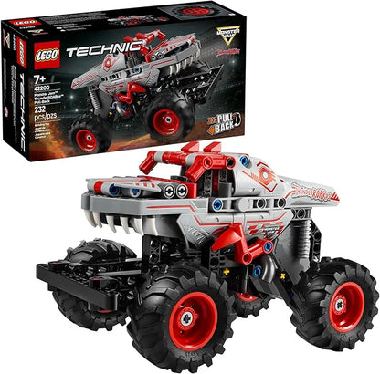 LEGO Technic Monster Jam ThunderROARus Pull-Back Monster Truck Toy - Building Toy for Kids Boys and Girls Ages 7+ - Creative Gift Idea for Lovers of Trucks - 42200