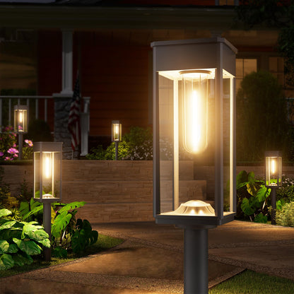 12 Pack Bright Solar Pathway Lights Outdoor,IP65 Waterproof Auto On/Off Solar Garden Light Path Lights Solar Powered for Outside Yard Path Lawn Walkway Driveway Landscape Lighting Patio Decor