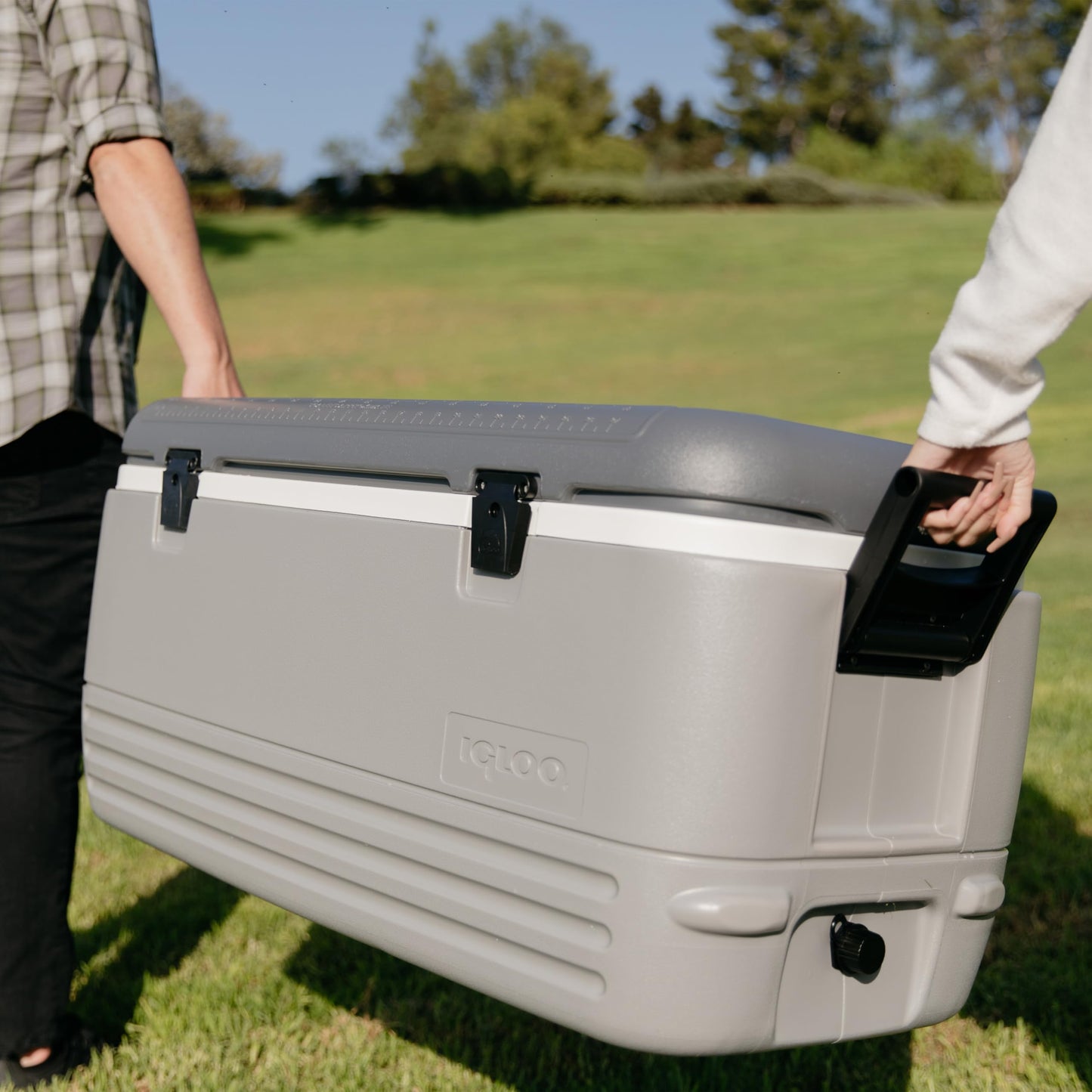 Igloo Gray Polar 120 Qt Cooler