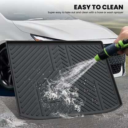 LASFIT Cargo Trunk Mat for 2019-2026 Toyota Corolla Hatchback & 2023-2026 GR Corolla, All Weather TPE Custom Fit Trunk Mat Trunk Liner Trunk Tray Cargo Liner Cargo Tray, Black