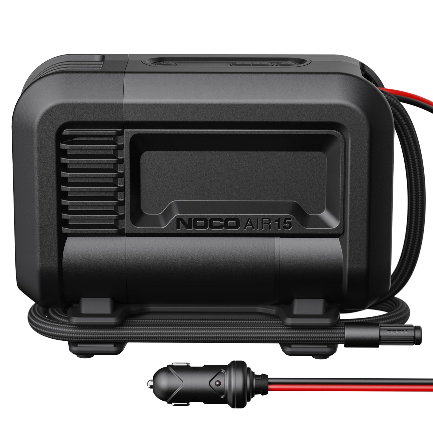 NOCO AIR15: UltraFast 15A Tire Inflator - 12V Portable Air Compressor Pump – 44 SLPM Airflow Inflates 0–40 PSI in 2.9 Minutes – Digital Gauge + Auto-Shutoff