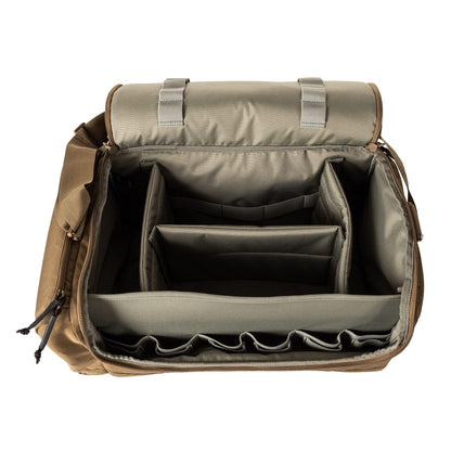 5.11 Tactical Range Ready Trainer Bag, Molle Duffle Pack with Shoulder Strap for Secure EDC Training, Storage & Competition, Style 56567ABR, Kangaroo