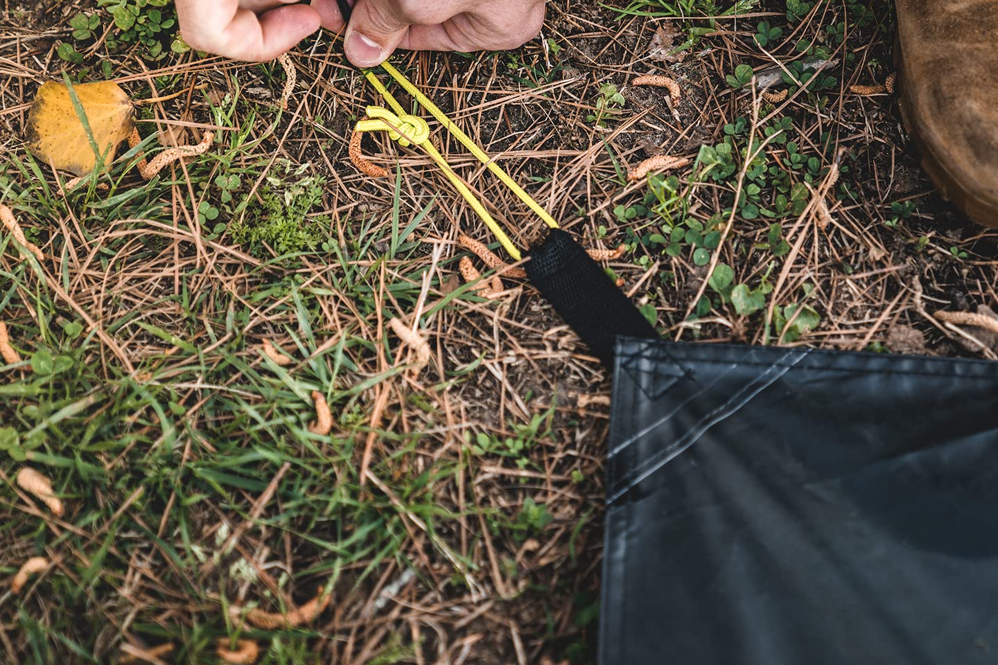 Gazelle Tents™, T4 Plus/T8 Tent Footprint, 300D, Waterproof Ground Tarp, 4 Tack Down Stakes, GA103