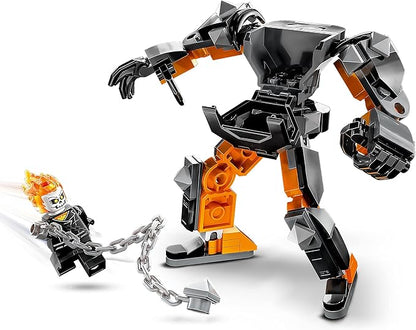 LEGO Marvel Ghost Rider Mech &amp Bike Building Toy for Boys &amp Girls Ages 7+ - Marvel Superhero Toy W/Movable Action Figure - Gift for Kids &amp Fans - 76245