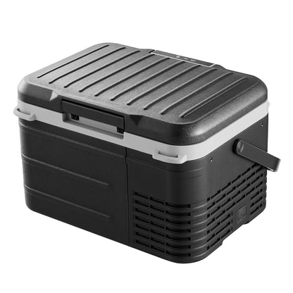 EKOJUCE 12 volt Car Refrigerator, 11 QT (10L) Electric Cooler, -4℉~68℉ Car Fridge, Car Freezer 12/24V DC & 100-240V AC, Portable Refrigerator for Outdoor, Truck, RV, Camping