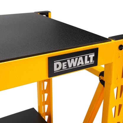 DEWALT 4-Foot Tall, 3-Shelf Industrial Workshop/Garage Storage Rack, Total Capacity: 4,500 lbs.