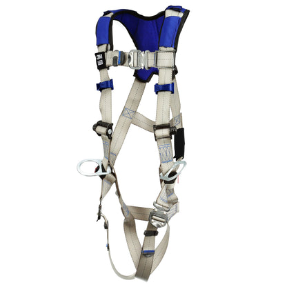 3M DBI-SalaExoFit X100 Comfort Vest Positioning Safety Harness Fall Protection, OSHA, ANSI, Back and Hip D-Rings, Quick Connect Chest and Leg Buckles, 1401031, Medium