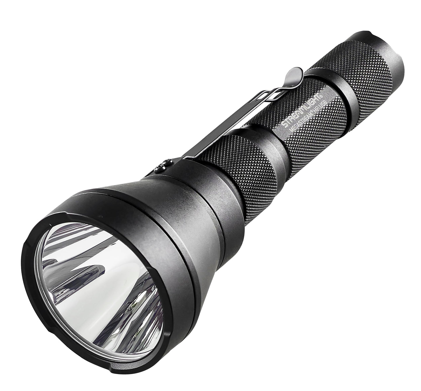 Streamlight 66211 MegaStream HP USB 1350-Lumen 310000-Candela Rechargeable EDC Flashlight Includes Rechargeable Battery, USB-C Cable, and Holster, Black