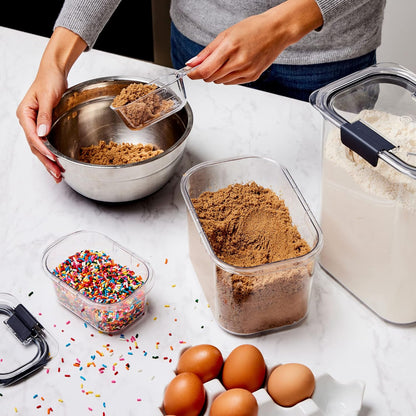 Rubbermaid Brilliance 14-Piece Food Storage Container Set - Airtight, BPA-Free for Kitchen & Pantry Organization