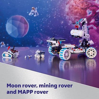 LEGO Technic Lunar Outpost Moon Rover Space Vehicle Building Toy - All-Terrain Explorer for Kids Boys &amp Girls Ages 10+ - Buildable Space Decor for Any Room - Gift Idea for Birthdays - 42211