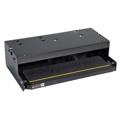 Kwikee 26 Series Electric Step Assembly, Logic Control Unit, Power Switch Kit for RV, Travel Trailers, Hidden Light, 8.5" Step Rise, Anti-Slip Surface, 12V DC Motor, Steel Construction - 3711363
