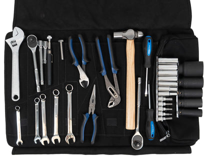 PRP UTV Tool Kit for Kawasaki Teryx KRX, KRX4 - Includes 35 Essential Tools, Roll-Up Storage Bag with Easy-Grab Handle, Mounts to Vehicle