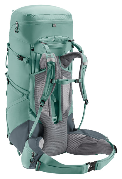 Deuter Women's Aircontact Core 45+10L SL Hiking Backpack - Jade-Graphite
