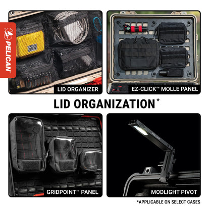 Pelican 1650 Case With Foam (Black)