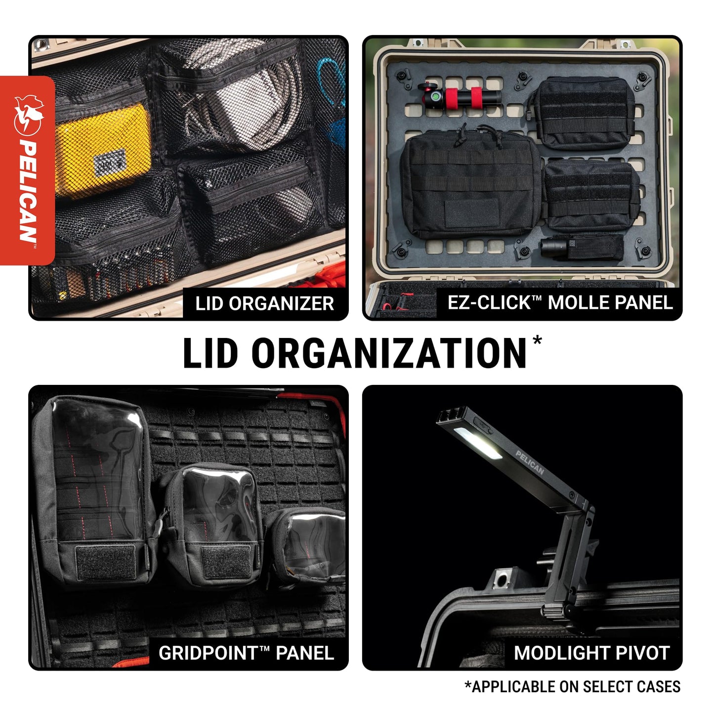 Pelican 1650 Case With Foam (Black)