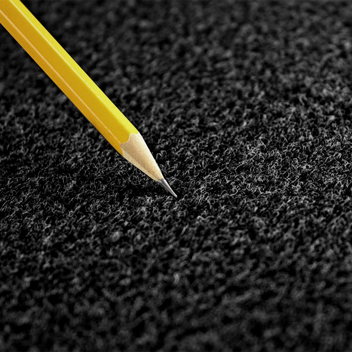 IncStores 5/8" Eco-Soft Carpet-Top Foam Floor Tiles, High-Density Commercial Floor Mats/Carpet Tiles for Basement, Classroom & Trade Show Floor Protection, Carpet Squares 24 x 24, Black, 28 Tiles