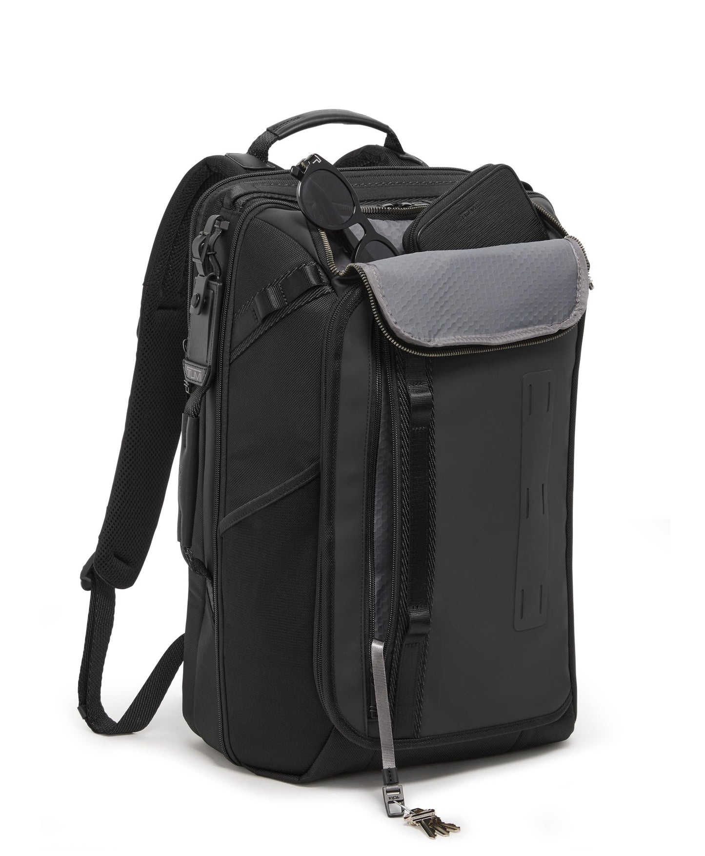 TUMI - Alpha Bravo Detrick Backpack - Multi-Compartment Travel Gear - Adjustable Straps & Easy to Carry - Black