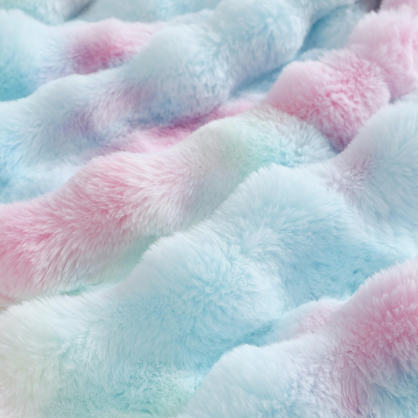 UKELER Bohemian Sherpa Throw Blanket, Faux Fur Blanket Twin Size, Large Super Soft Fluffy Bed Blankets Throws for Bedroom, Living Room, Couch, Sofa, Office, Camping Plush Furry Blanket 60''x80''