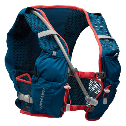 Nathan VaporAir Lite 4 Liter Vest & Hydration Pack with 2L Bladder, Front Water Bottle Pockets, Soft & Breathable Material for Comfort