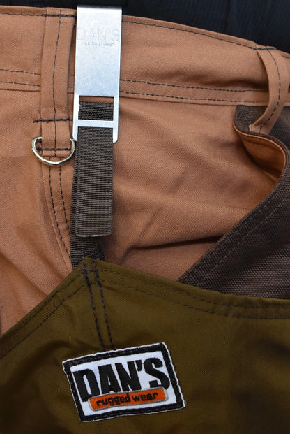 Snake Proof, Briar Proof,100% Waterproof Hip Wader, Made in U.S.A. (Men's 12 | Chap Size Thigh 29/Inseam29) Brown