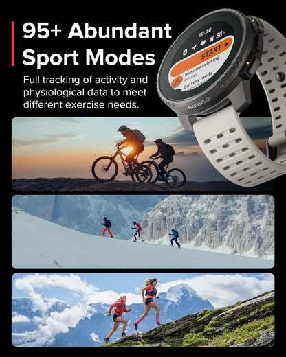 SUUNTO Vertical: Adventure GPS Watch, Large Screen, Offline Maps, Solar Charging