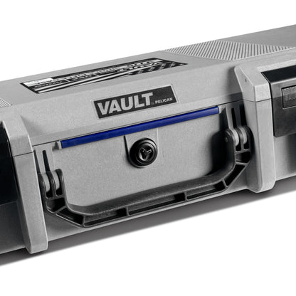 Pelican Vault - V770 Multi-Purpose Wide Hard Case with Foam for Tripod, Equipment, Electronics Gear, Sportsman's Rifle Case, and More (Grey - Americana 250)