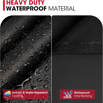 Unicook 32-Inch Heavy Duty Waterproof Grill Cover - Fits 2 Burner Gas BBQs | All-Weather Protection