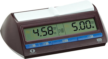 DGT DGT2010 - Digital Chess Clock with Fide Logo Multi-Colour