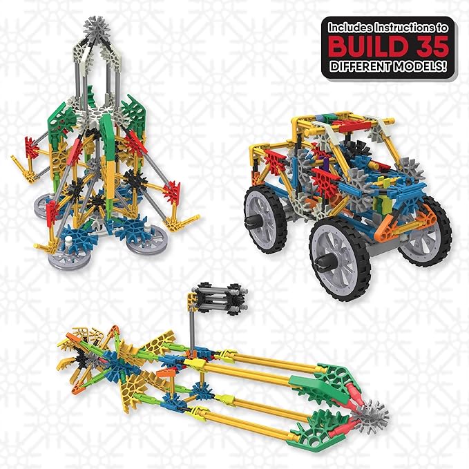 K'NEX - Adventure Wheels Building Set - 480 Pieces‚ STEM Building Creative Construction Set‚ Ages 7+