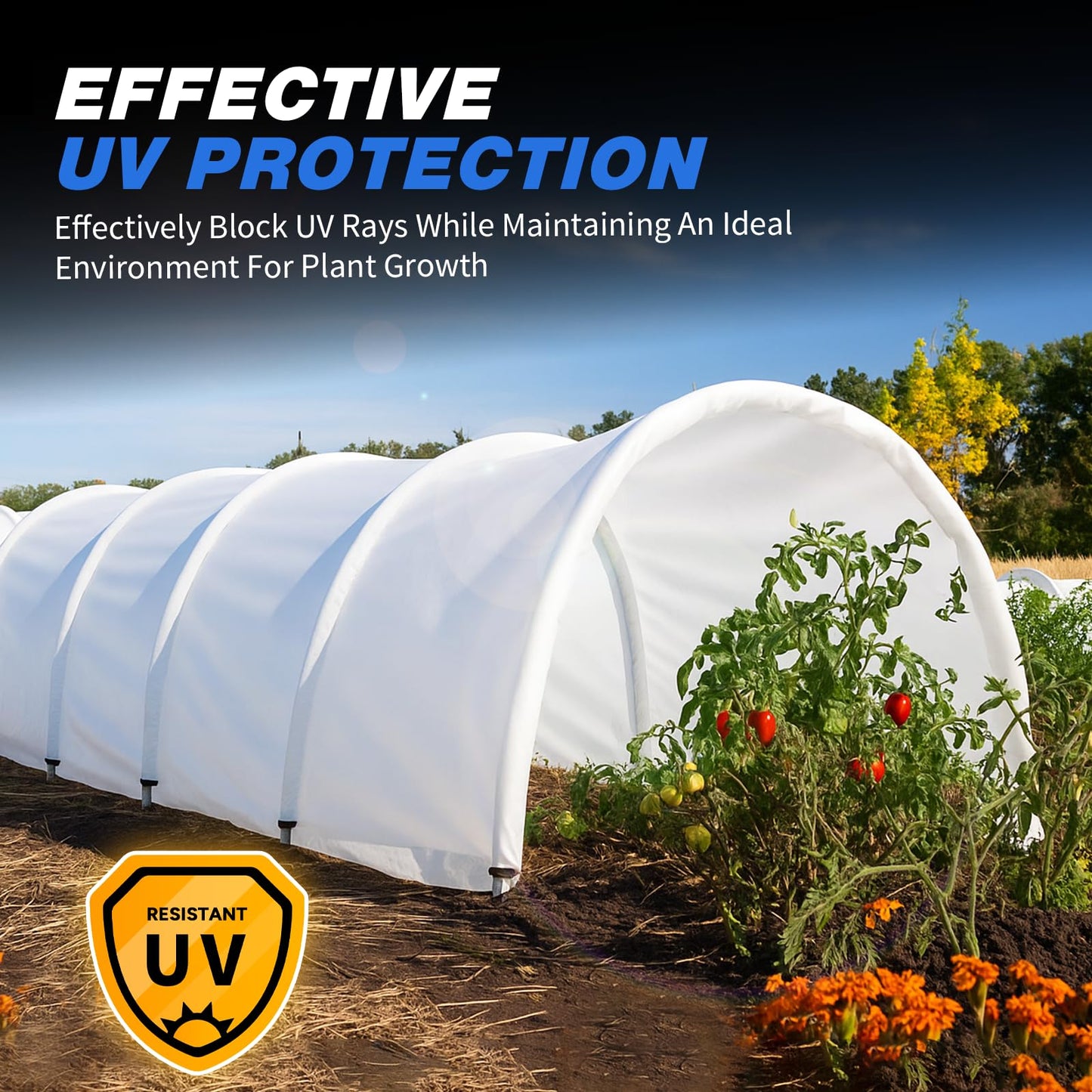Crawldryer White Plastic Sheeting, 16 Mil 10' x 100', Crawl Space Vapor Barrier, White Vapor Barrier, Plastic Sheeting Heavy Duty, Polyethylene Plastic Rolls for Garden, Crawlspace, Basement, White