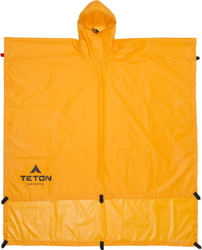 Teton Talus 2700 Backpack; Lightweight Hiking Backpack for Camping, Hunting, Travel, and Outdoor Sports; Included Poncho Covers You and Your Pack from Rain or Use it as a Shelter