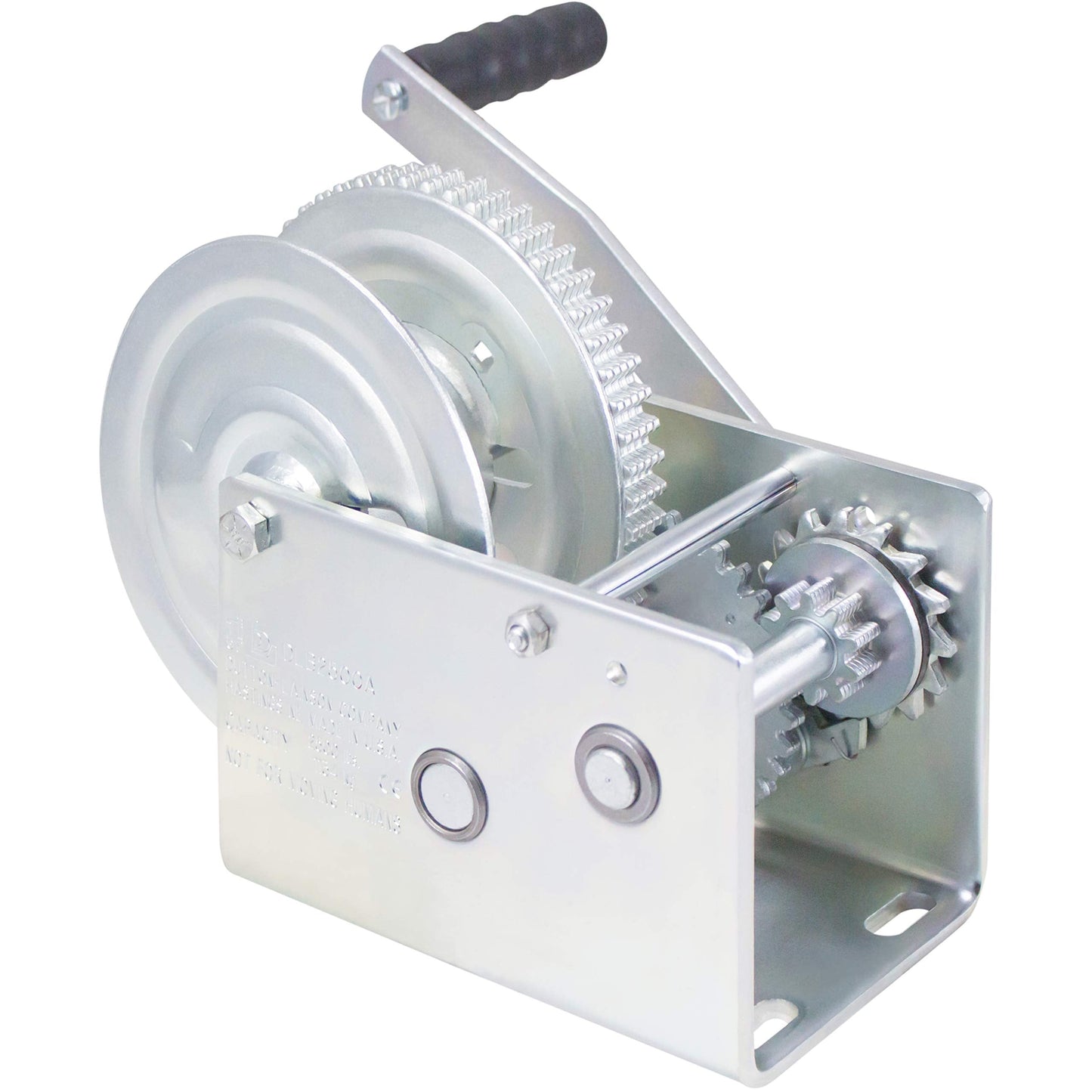 Dutton-Lainson Company - Brake Winch - 350 to 2500 lb Capacity - Rust-Resistant and Power Coated Finish for Heavy Equipment, Hauling and Lifting Operations - Made in USA
