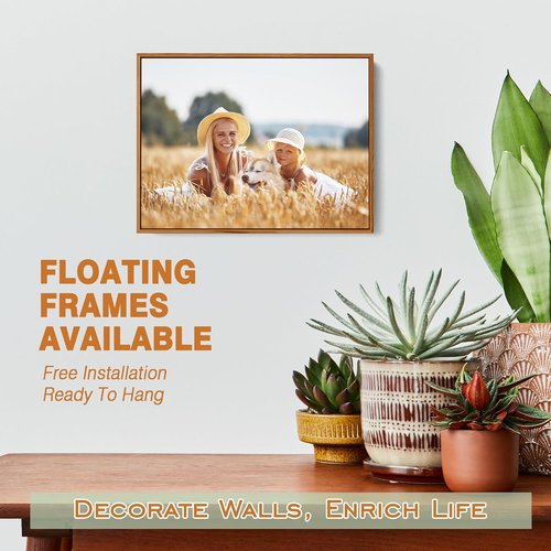 GMissT Canvas Prints - Personalized Photo Canvas Art for Home Decor | Custom Posters with Floating Frames & Gift Wrapping Available