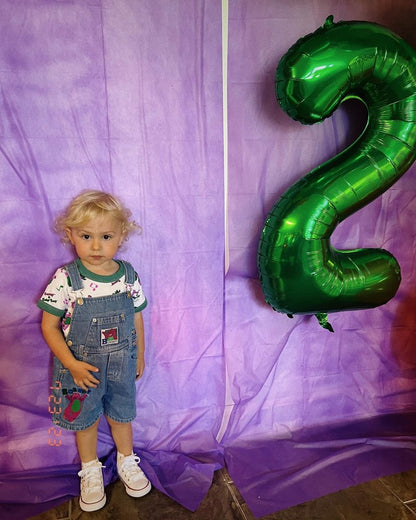 Green 2 Balloon, Number Balloons 40 Inch, 2nd Balloon Number Birthday Decorations, Second Two Birthday Party Supplies, Number 2 Balloon, St. Patrick's Day Games Theme Decorations