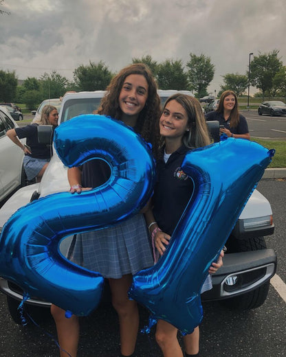 Navy Blue Number 29 Balloon 40 inch, 29 Number Balloons, 29th Navy Blue Birthday Decorations, 29 Year Old Women Men Blue Party Supplies