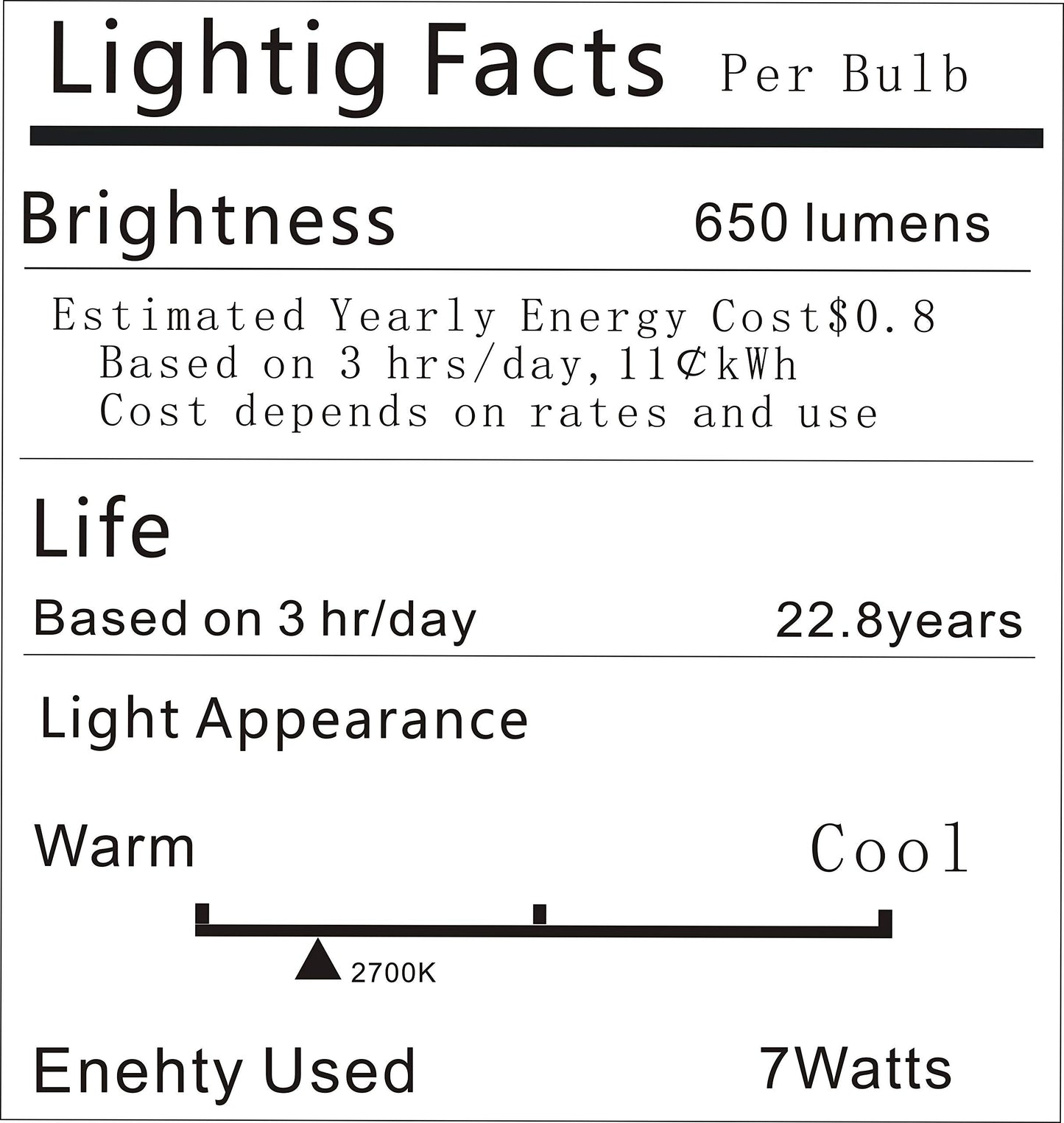 Sensor Lights Bulb Dusk to Dawn LED Light Bulbs Smart Lighting Lamp 7W E26/E27 Automatic On/Off, Indoor/Outdoor Yard Porch Patio Garage Garden (Warm White, 2 Pack)