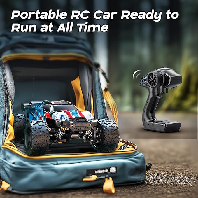RC Cars 1:18 Entry-Level RC Car for Adults &amp Boys All-Metal drivetrain Off-Road RC Racing Truck 40 km/h Carros de Control Remoto 4x4 with 2 Batteries Fast Remote Control Car for Adults