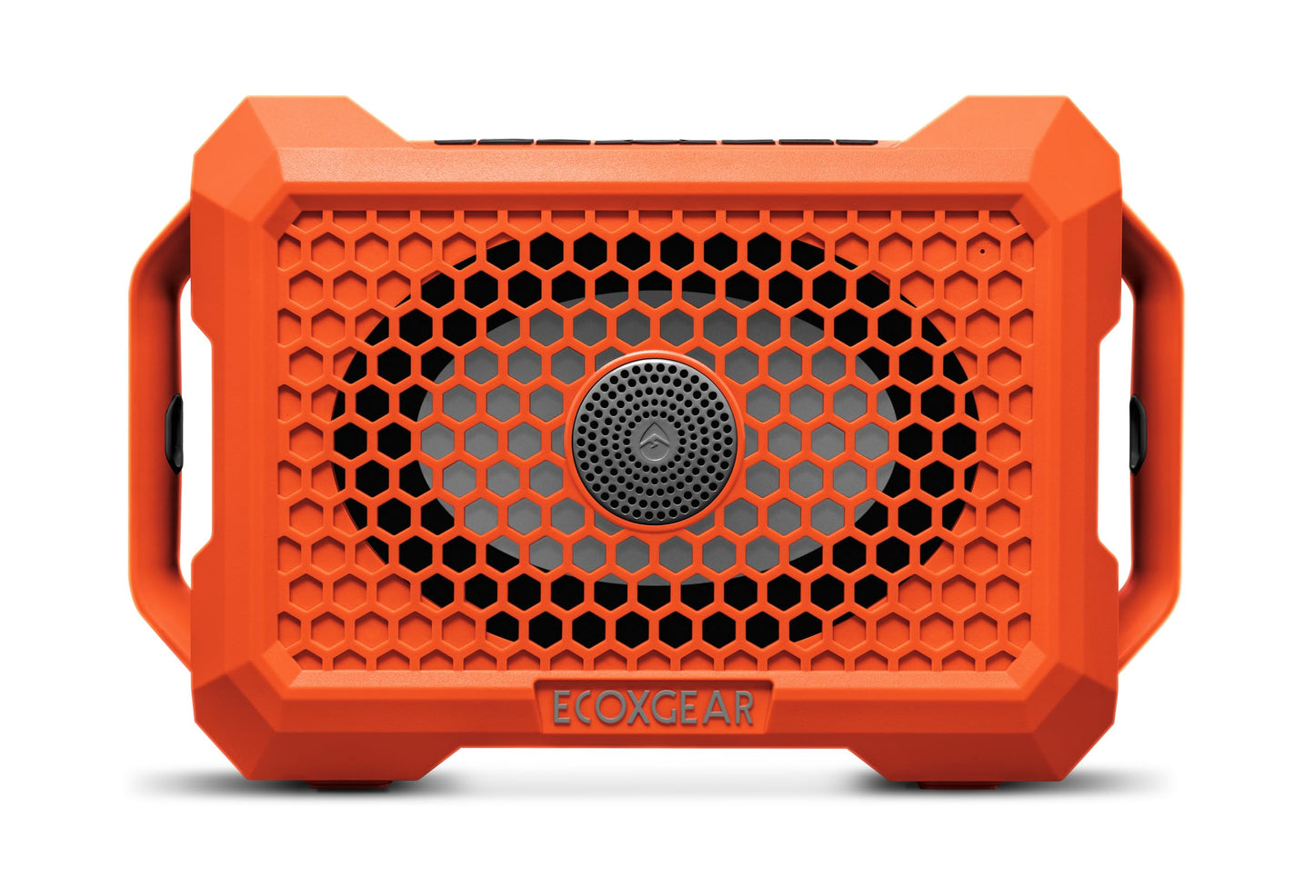ECOXGEAR Defender: Outdoor Portable Bluetooth Speaker, 121dB Massive Sound, Waterproof and Drop Proof, with LED Party Lights, Pair up to 100, 25+ Hours Playtime (Blaze Orange)