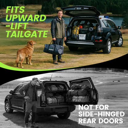 WildFinder SUV Tent, 5-9 Person Rectangle Car Tent for Family, Waterproof & Windproof for Car Camping, Large Camping Tents with Storage Bag, SUV, Van, Jeep, Pickup 8FT L x 10.6FT W x 7.2FT H