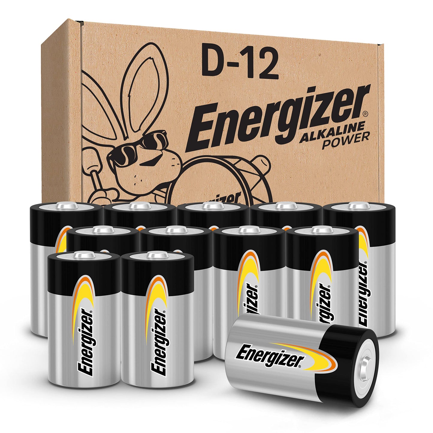 UST 60-DAY Duro LED Portable 1200 Lumen Lantern with Lifetime LED Bulbs and Hook & Energizer Alkaline Power D Batteries, Long-Lasting Alkaline Size D Batteries - Packaging May Vary