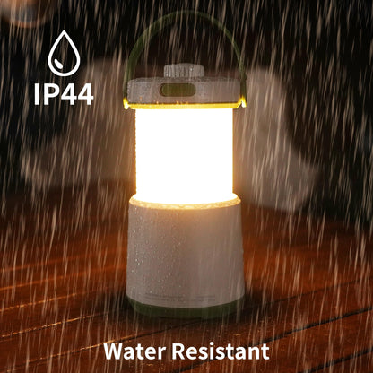 HALOSTORMS 4PK LED Camping Lantern Rechargeable, 800LM, 230Hours Runtime, 5 Modes Camping Light with Red Light, IPX4 Waterproof Lantern Flashlight for Hurricane,Emergency,Power Outages,Home,Hiking