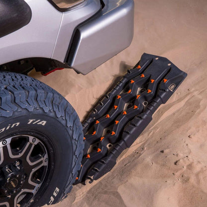ARB TREDPROMGO Vehicle Recovery Boards Traction Tracks and Extraction Device for Off-Road Mud, Sand, & Snow(Grey/Orange)