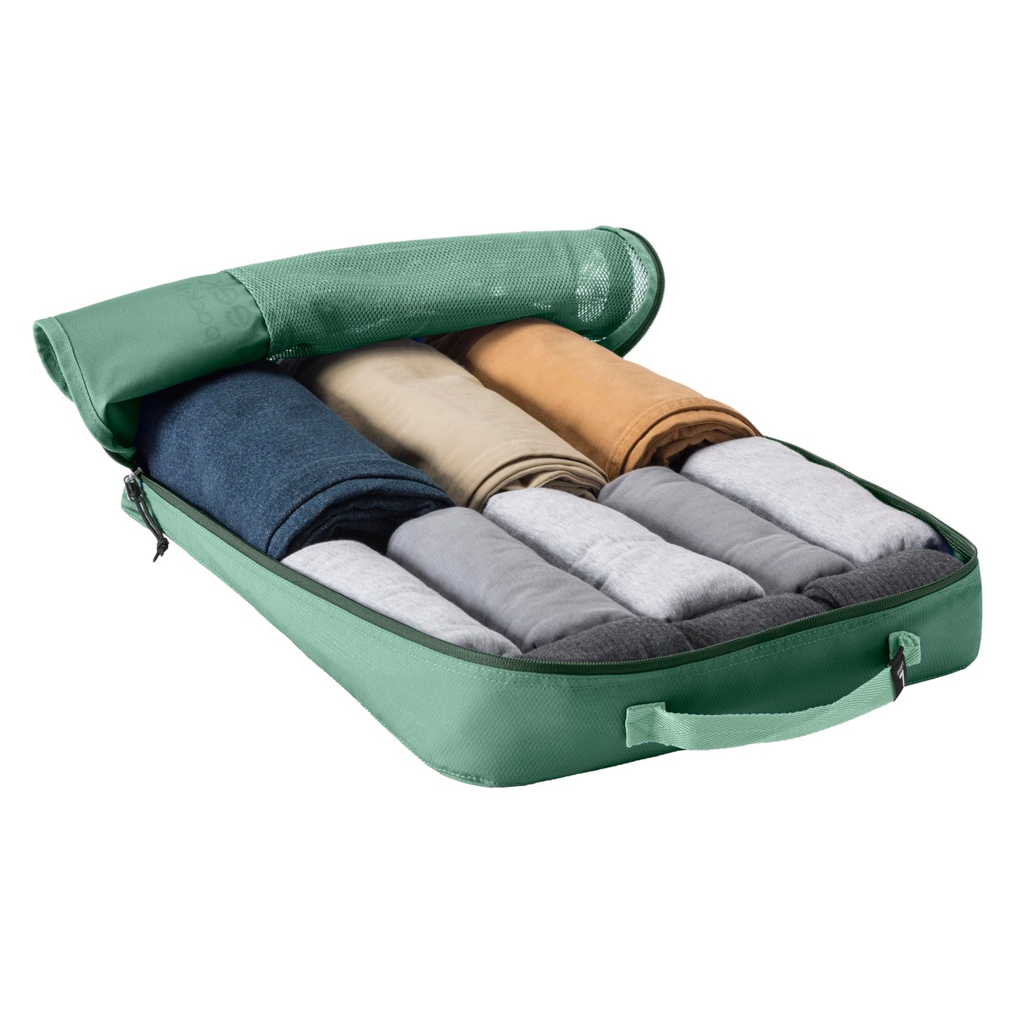 Eagle Creek Pack-It Reveal Extended Stay Set - Travel Packing Cubes Set - Eco-Friendly - Quick-Drying, Water-Resistant Fabric - Willow Green