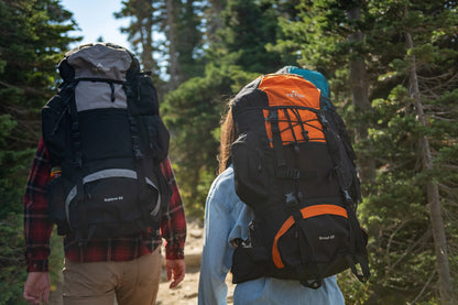 Teton 75L Explorer Internal Frame Backpack for Hiking, Camping, Backpacking, Rain Cover Included, Ocean