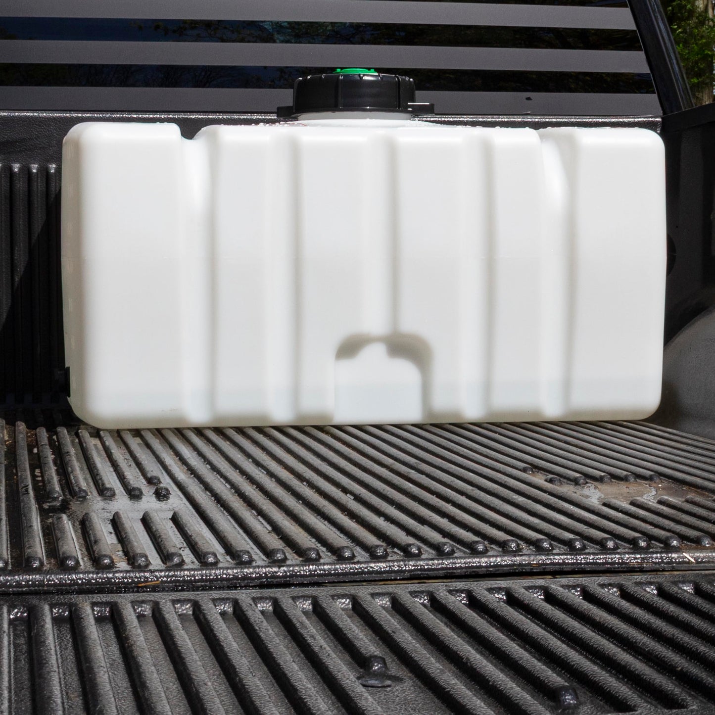 Elkhart Plastics 50 Gallon Water Storage Tank and Sprayer Tank, Square Plastic Reservoir for Water and Non-Flammable Liquids, 38.00" L x 18.85" W x 22.55" (107049A03)
