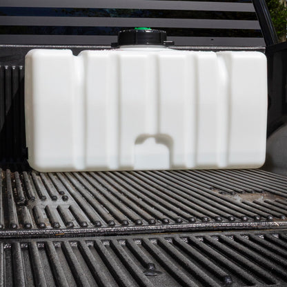 Elkhart Plastics 50 Gallon Water Storage Tank and Sprayer Tank, Square Plastic Reservoir for Water and Non-Flammable Liquids, 38.00" L x 18.85" W x 22.55" (107049A03)