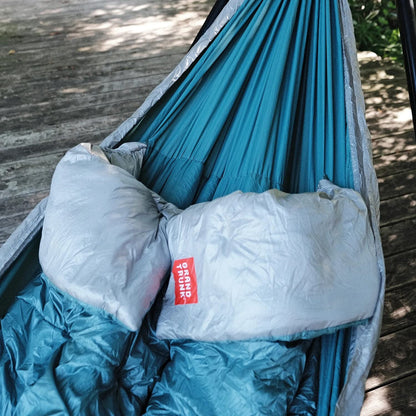 GRAND TRUNK Evolution 20 Synthetic Hammock | 20°F Cold Weather Hammock with Integrated Sleeping Bag & Underquilt | Camping & Backpacking Hammock with Carabiners & Compression Sack