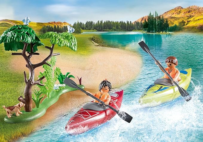 Playmobil Camping with Kayaks