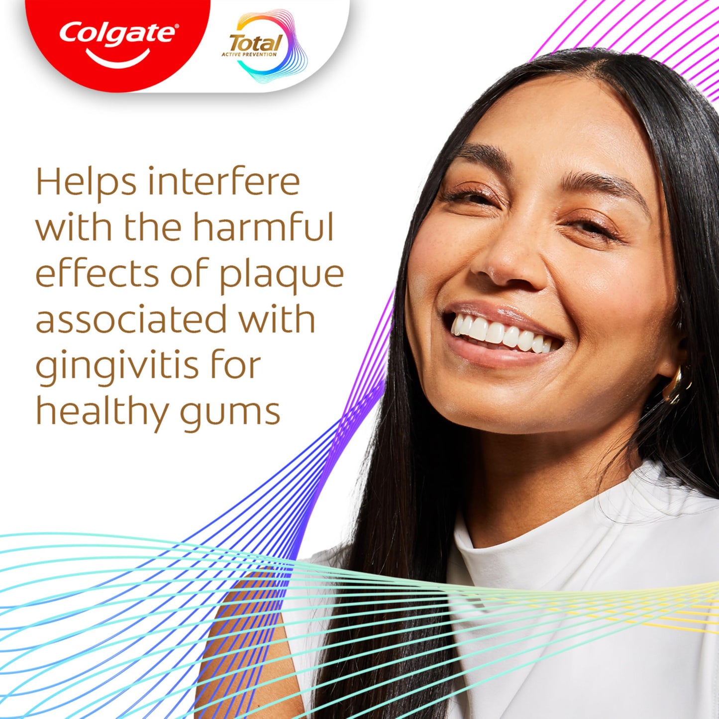 Colgate Total Plaque Pro Release Whitening Toothpaste, 2 Pack, 3.0 Oz Tubes
